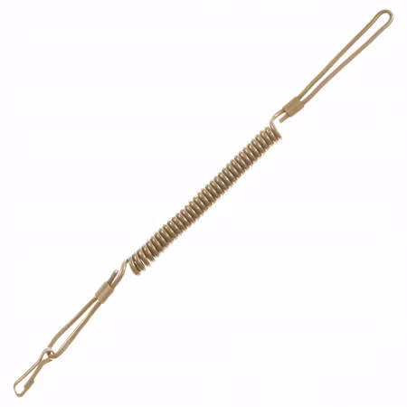 MIL-TEC by STURM PISTOL COILED CABLEL LANYARD - COYOTE