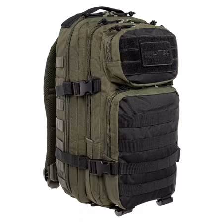 MIL-TEC US Assault Pack Backpack Small 21L - Ranger Green/Black