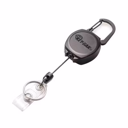 KEY-BAK Sidekick ID Badge and Key Reel Retractor