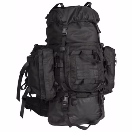 MIL-TEC BACKPACK ′TEESAR®′ 100 LITER Vandringsryggsäck - Svart