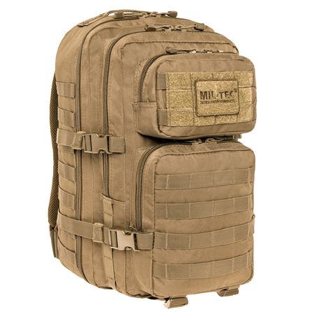 MIL-TEC Assault Pack Large Backpack 36L - Coyote Brown