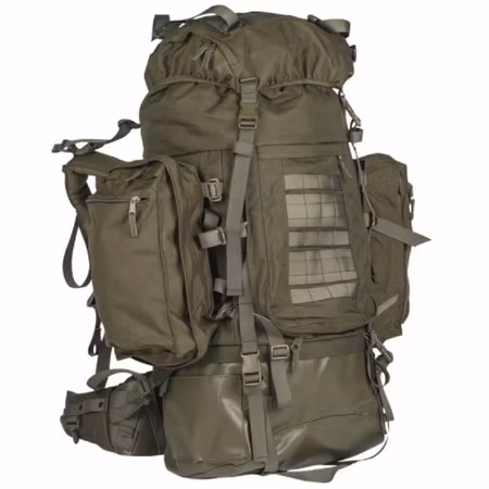 MIL-TEC BACKPACK ′TEESAR®′ 100 LITER Vandringsryggsäck - OD (Grön)