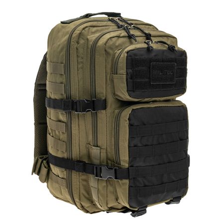 MIL-TEC Assault Pack Large Backpack 36L - Ranger Green/Black