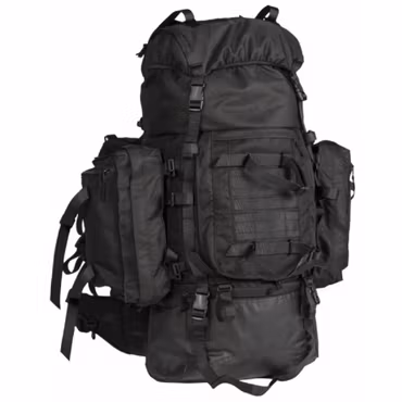 MIL-TEC BACKPACK ′TEESAR®′ 100 LITER Vandringsryggsäck - Svart