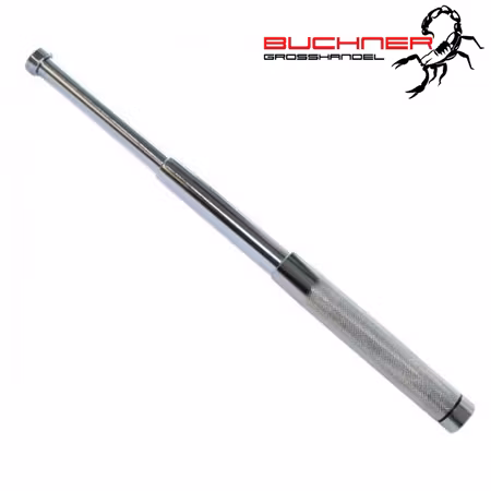 BUCHNER Mini Teleskopbatong 12” - Silver Chrome