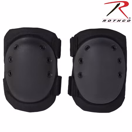 ROTHCO Tactical Protective Gear Knee Pads - Black