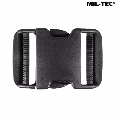 MIL-TEC BLACK BUCKLE LARGE - Klickspänne