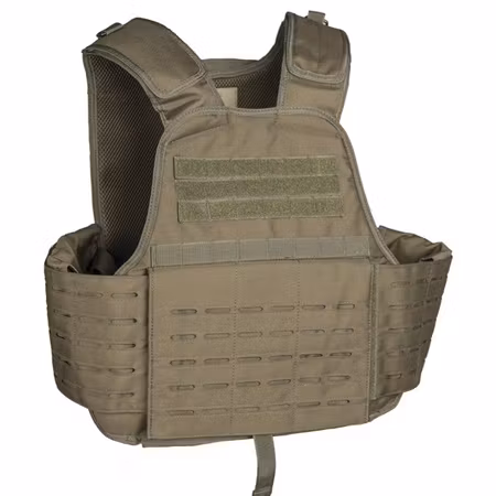 MIL-TEC by STURM LASER CUT CARRIER VEST - OD (Olivgrön)
