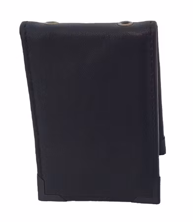 RPS ID-Korthållare i svart skinn - Vadderad