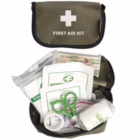 MIL-TEC First Aid Kit Small Första Hjälpen Kit - Olive