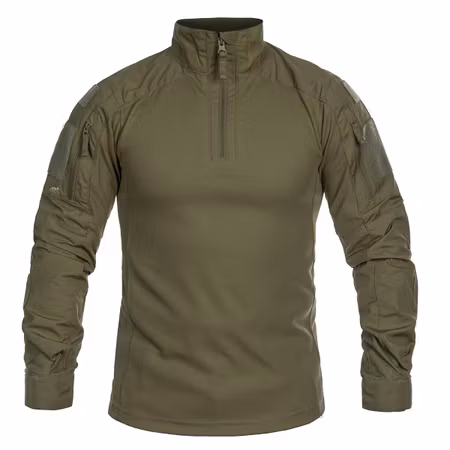 HELIKON-TEX MCDU Combat Shirt NyCo Rip-Stop – Olive Green