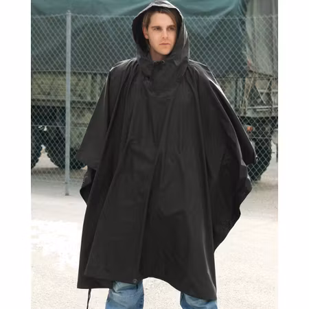 MIL-TEC by STURM Poncho U.S. MODEL - Black