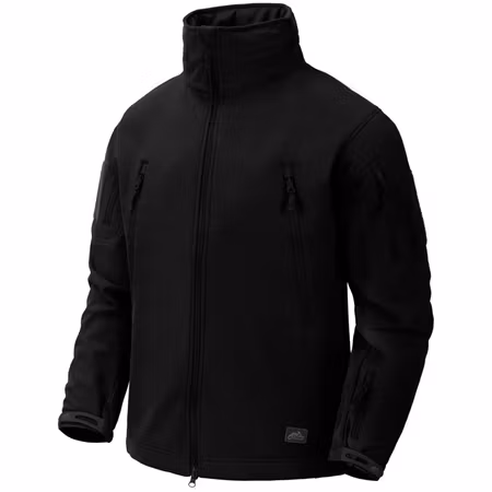 HELIKON-TEX Gunfighter Softshell Shark Skin Windblocker Jacket – Black