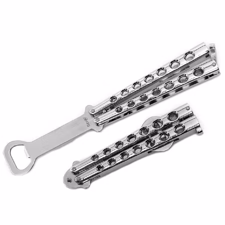 Fury Butterfly Flasköppnare - Krom Finish