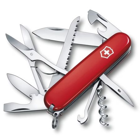 VICTORINOX Huntsman pocket knife - Red