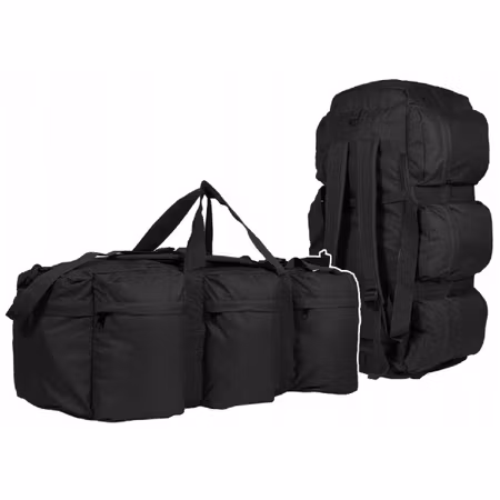 MIL-TEC COMBAT DUFFLE BAG 98 LTR - SVART