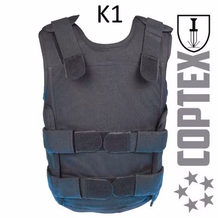 COPTEX K1 Certifierad Sticksäker Knivskyddsväst