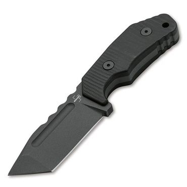 Boker Plus Little Dvalin Tanto Fixed Blade Knife - Black