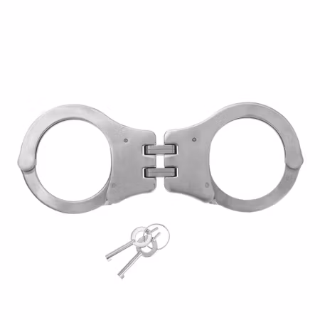 GS Stainless hinge handcuffs