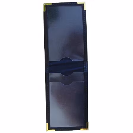 SBA Polis ID fodral i svart skinn