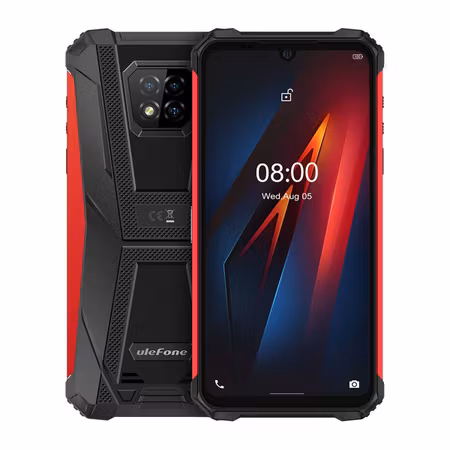 ULEFONE ARMOR 8 Röd - Stöttålig Smartphone