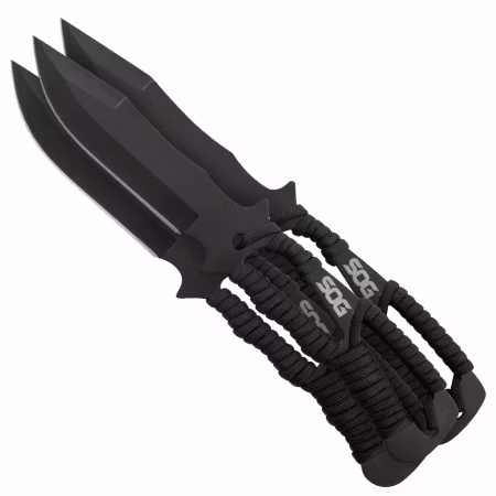 SOG Kastknivset Med Paracord 3-pack