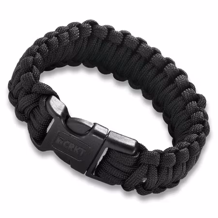 CRKT Paracord Armband Med Vajersåg - Svart