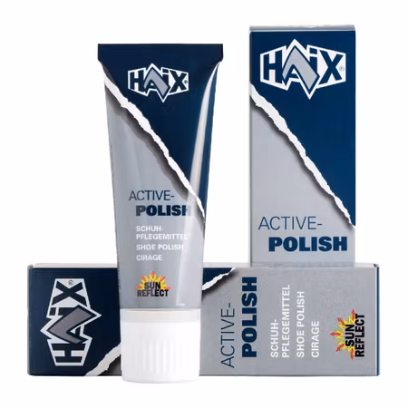 HAIX SHOE POLISH 75ML BLACK - Skoputs för svarta kängor & skor