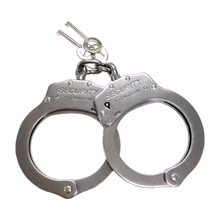 NIJ Certified Stainless Steel Police Professional Handcuffs