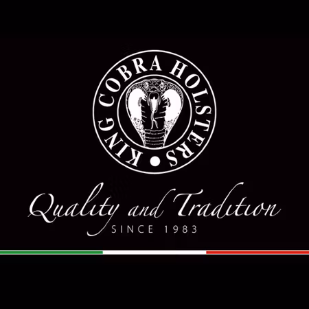 KING COBRA OPENED HAND-CUFFHOLDER WITH SECURITY BUTTON