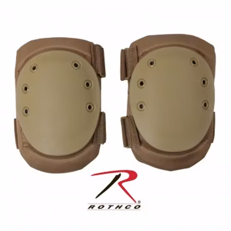 ROTHCO Tactical Protective Gear Knee Pads - Coyote Brown
