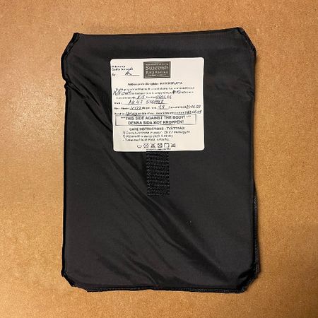 SBA AK47 Stopper Plate - Skottskyddsplatta Svart