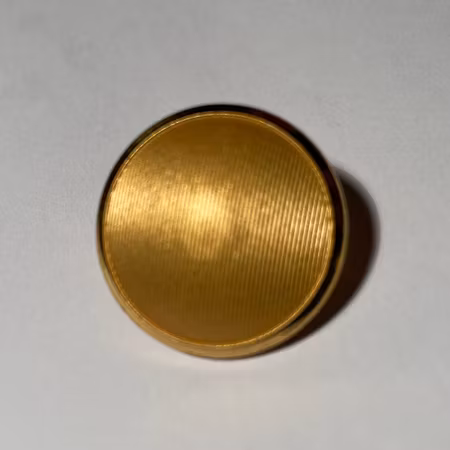 RPS Förgylld ändknopp till gummibatongen