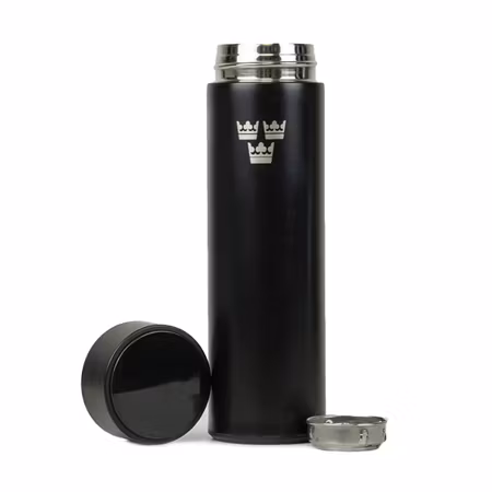 SMART LED Display Premium Thermos 500ml - Svart