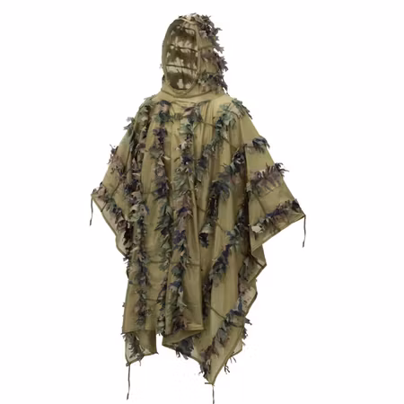 HELIKON-TEX LEAF GHILLIE PONCHO® - US WOODLAND