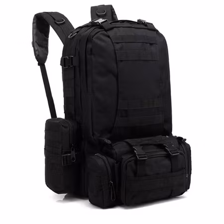 Tactical Ranger Ryggsäck 55L - Svart