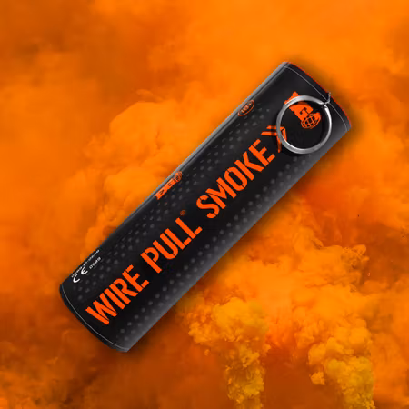 Enola Gaye WP40 Wire Pull® Smoke Grenade - Orange