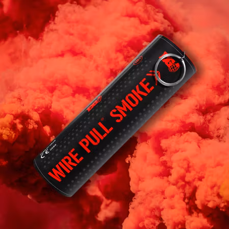 Enola Gaye WP40 Wire Pull® Smoke Grenade - Red