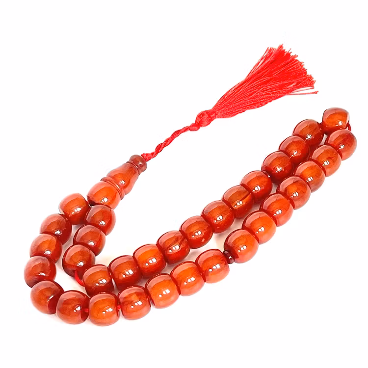 Gammal Mesky Bakelit radband, 88 g