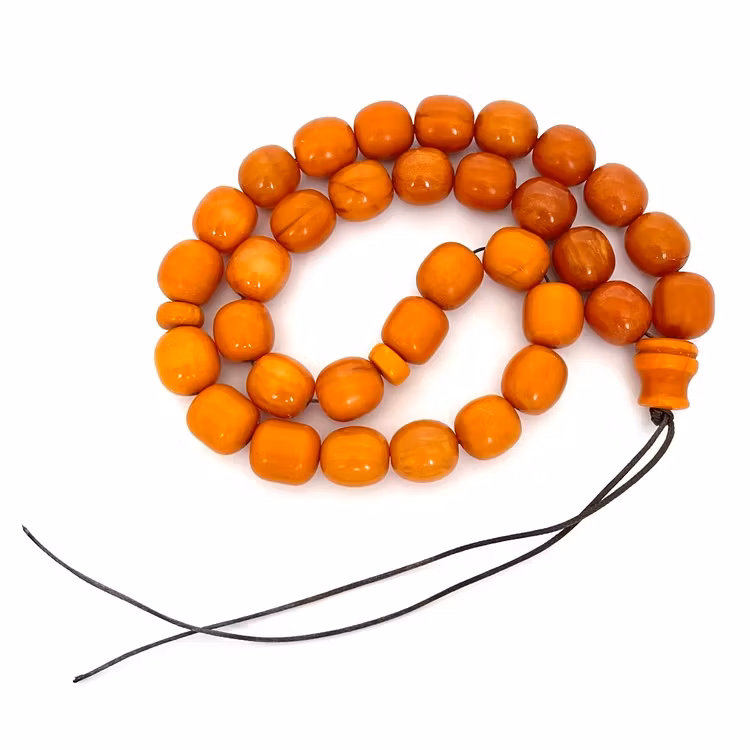 Antik bakelit radband, 74 g