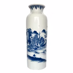 Antik kinesisk porslin vas, Kangxi perioden (1662-1722)