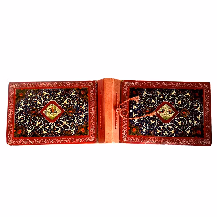 Sztuka antyczna Tazhib, napisy z motywami kwiatowymi