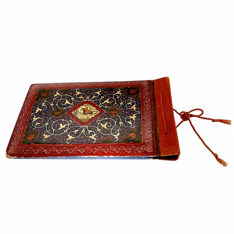 Sztuka antyczna Tazhib, napisy z motywami kwiatowymi