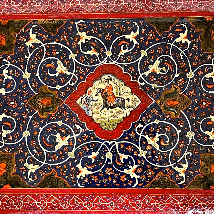 Sztuka antyczna Tazhib, napisy z motywami kwiatowymi