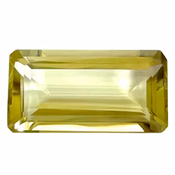 20.20 Ct Naturlig ubehandlet citrin med certifikat