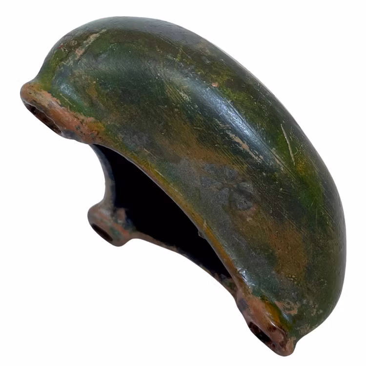 Antik Ljusstake, lergods