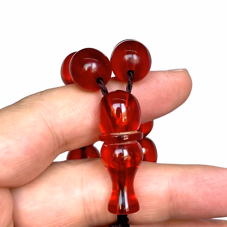 Gammal sandalos radband, 62 g