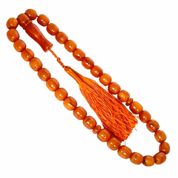 Gammal bakelit radband, 67 g