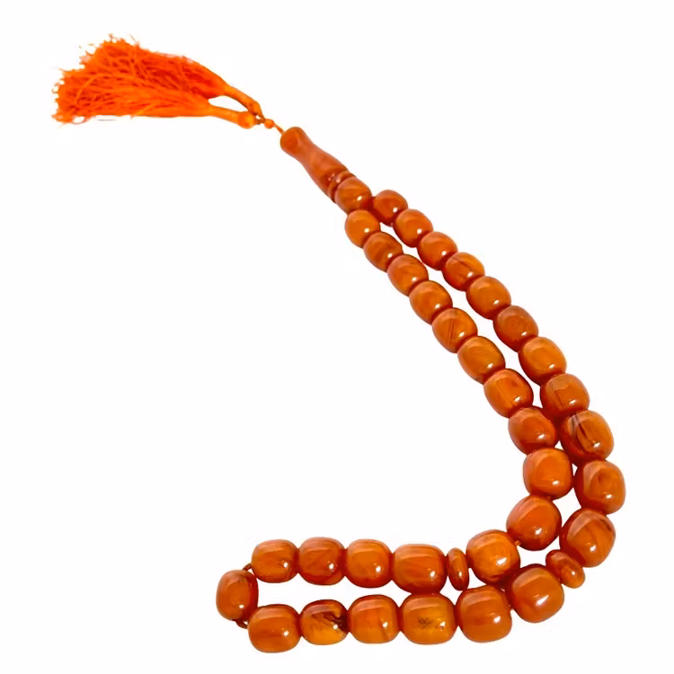 Gammal bakelit radband, 67 g