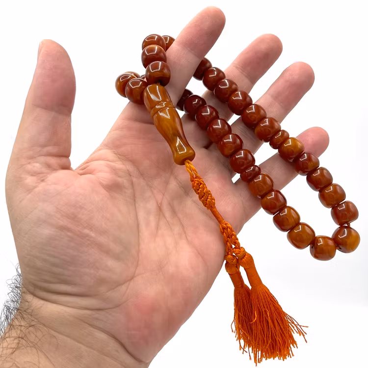 Gammal bakelit radband, 62 g